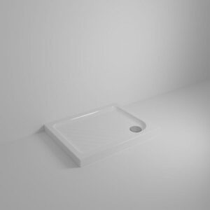 D120101 Piatto Doccia 90X70 Scarico Esterno Dx Bianco Gemma2  DOLOMITE