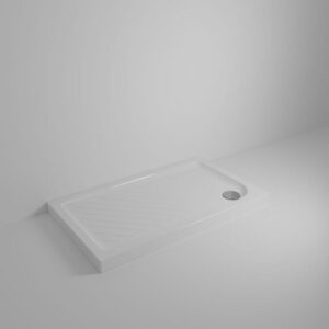 D120401 Piatto Doccia 120X70 Scarico Esterno Dx Bianco Gemma2  DOLOMITE