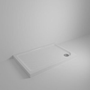D120501 Piatto Doccia 120X80 Scarico Esterno Dx Bianco Gemma2 DOLOMITE
