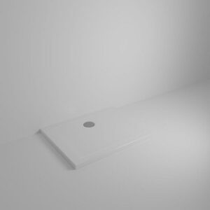 D1221XA Piatto Doccia 90X70 Scarico Muro Bianco Squash  DOLOMITE