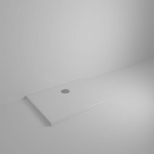 D1222XA Piatto Doccia 100X70 Scarico Muro Bianco Squash  DOLOMITE
