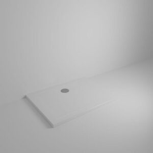 D1223XA Piatto Doccia 100X75 Scarico Muro Bianco Squash  DOLOMITE