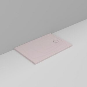 D123665 Piatto Doccia 120X80 Scarico Dx Rosa Oltre DOLOMITE - immagine 1