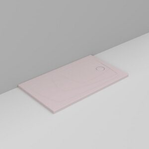 D123865 Piatto Doccia 140X80 Scarico Dx Rosa Oltre  DOLOMITE - immagine 1