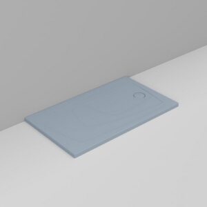 D123871 Piatto Doccia 140X80 Scarico Dx Azzurro Avio Oltre  DOLOMITE
