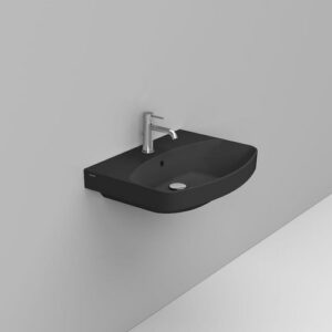 D431081 Lavabo 65X48 Nero Opaco Mia  DOLOMITE