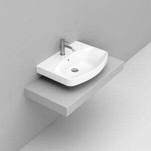 D431841 Lavabo Appoggio 65X48 Bianco Opaco Mia  DOLOMITE