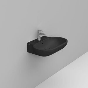 D461181 Lavabo 65X46 Nero Opaco Mirto  DOLOMITE - immagine 1