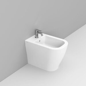 D463541 Bidet Appoggio Filo Parete 36X55 Bianco Opaco Mirto  DOLOMITE