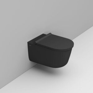 D482581 Vaso Sospeso 36X55 Nero Opaco Mayka  DOLOMITE