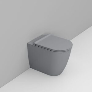 D483145 Vaso Appoggio Filo Parete 36X55 Grigio Cemento Mayka  DOLOMITE