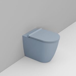 D483171 Vaso Appoggio Filo Parete 36X55 Azzurro Avio Mayka  DOLOMITE