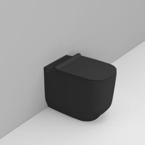 D503181 Vaso Appoggio Filo Parete 36X56 Nero Opaco Alba  DOLOMITE