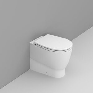 D553101 Vaso Appoggio Filo Parete 36X54 Bianco Demy  DOLOMITE