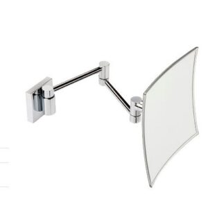 F47ATS14 Specchio Ingranditore Square Con Braccio Snodato Cromato PONTE GIULIO - immagine 1