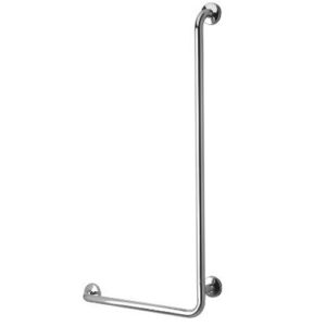 G29JBR20 Maniglione Di Sicurezza A "L" Inox Lucido Mm. 660X1200 Dx PONTE GIULIO - immagine 1