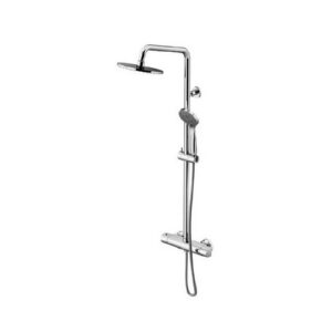 KIT-TS60C0 Miscelatore termostatico doccia con colonna doccia e soffione CIRCLE ONE GATTONI