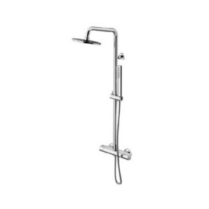 KIT-TS65C0 Miscelatore termostatico esterno doccia con colonna doccia H2OMIX 4000 GATTONI