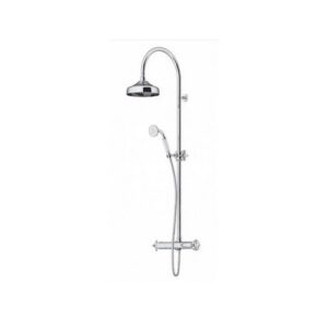 KIT-TS70C0 Miscelatore termostatico esterno doccia colonna e soffione SAMOA GATTONI