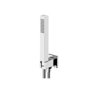 KTQ01-PDC0 Presa d'acqua con supporto per doccetta e flessibile doccia KUBIK GATTONI - immagine 1