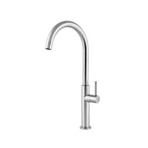 MC I 0042 MISCELATORE MONOCOMANDO LAVELLO CON LEVA LATERALE ACCIAIO VSA