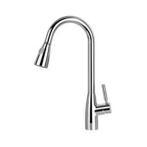 MC O 004 MISCELATORE LAVELLO MONOCOMANDO LATERALE CON DOCCETTA OTTONE VSA