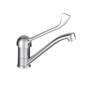 R4012CR Miscelatore Monocomando Lavello Appoggio Girevole Leva Lunga Cromato Palm  DOLOMITE