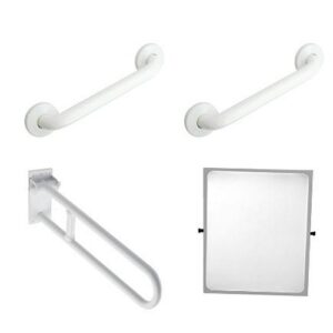 W06TCS01 Maniglioni E Specchio X Bagno Disabili Paint* Kit  PONTE GIULIO