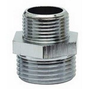 3029.40 NIPLEX DOPPIA VITE RIDOTTO MASCHIO MASCHIO CROMATO 1 X 3/4 - immagine 1