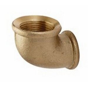 3214.10 GOMITO F.F. RIDOTTO GIALLO 1/2 X 3/4 - immagine 1