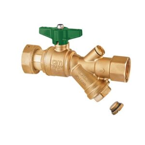 624CRNL1-2232 Valvola a sfera di non ritorno con dado e presa di pressione 2X2 CIMBERIO - immagine 1