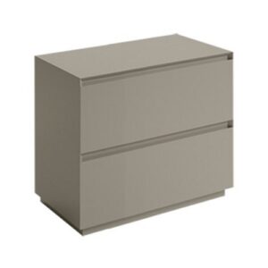 BTC1046GM Mobile bagno con base a terra e 2 cassetti Camaleo GRIGIO MATT COLAVENE - immagine 1