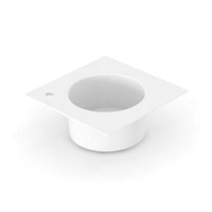 C32133FC Lavabo in ceramica con foro per rubinetteria 48x48 Skyland TERRA LUCIDO COLAVENE