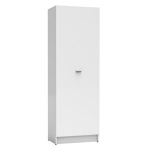 CA1601BM Mobile bagno colonna a terra 4 ripiani e 1 anta Dx 60x38x177cm BIANCO COLAVENE