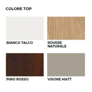 C40012021 Piano d'appoggio per lavabo 120x50xh12 Camaleo FRASSINO SCURO COLAVENE - immagine 2