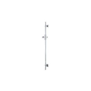 D91000D00094013 Saliscendi quadro 95 cm nichel spazzolato con rosoni CUBE BOSSINI - immagine 1