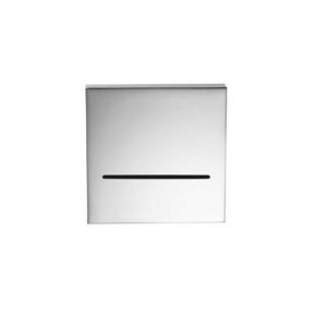 E86908000094009 Bocca cascata nichel spazzolato 100x100 OLE' SQUARE BOSSINI - immagine 1