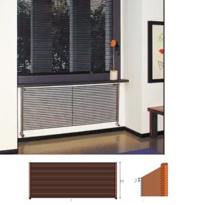 F2V 20- 60 Calorifero Form orizzontale ø12mm 20H - 60L cm BREM - immagine 1