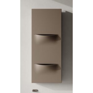 FCUT12520SVESP Radiatore termoarredo design elettrico verticale Bianco CUT SINGLE 1330x535 CALEIDO - immagine 1