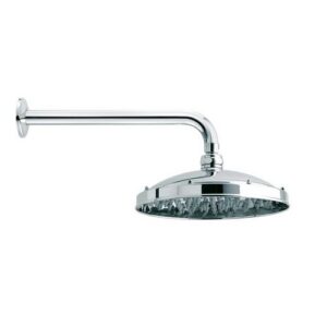 H18700G00094005 Soffione con braccio doccia nichel spazzolato Ø 230 mm RETRO' ANTICAL BOSSINI - immagine 1