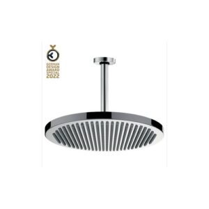 H31430G00021005 Set soffione con braccio doccia verticale in ottone Ø 280 21x300 APICE BOSSINI - immagine 1