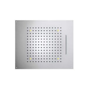H38906000030016 Soffione per controsoffitto con 4 luci LED per cromoterapia 570X470 DREAM BOSSINI - immagine 1