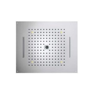 H38909000030016 Soffione per controsoffitto con 4 luci LED per cromoterapia 570x470 4 Getti DREAM BOSSINI - immagine 1