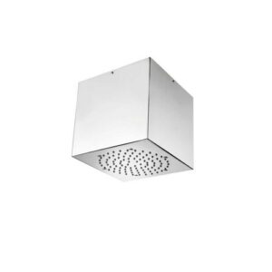 H81720D00030009 Soffione cubico per soffitto con rivestimento in acciaio INOX 210x210 CUBE BOSSINI - immagine 1