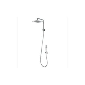 H89720C00030009 Kit braccio doccia girevole con soffione quadro 210x210 e flessibile 150 cm CUBE BOSSINI - immagine 1