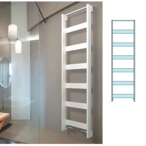 HERG'S 175-58 Scaldasalviette Herg's bianco 175-58cm BREM - immagine 1