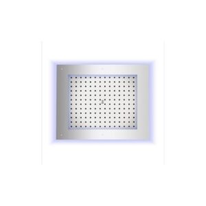 HI0391000073016 Soffione per controsoffitto getto pioggia nero opaco 600X500 FRAME/1 BOSSINI - immagine 1