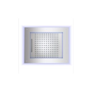 HI0925000021016 Soffione per controsoffitto getti pioggia e cascata oro 600X500 FRAME/2 BOSSINI - immagine 1