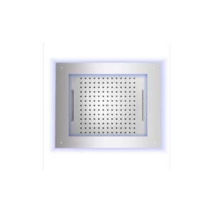 HI0927000030016 Soffione per controsoffitto con cromoterapia a 3 getti 600x500 FRAME/3 BOSSINI - immagine 1