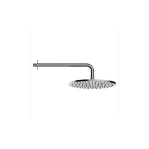 INH031H00075005 Soffione Ø 280 con braccio doccia INOX Ø 21 COSMO BOSSINI - immagine 1
